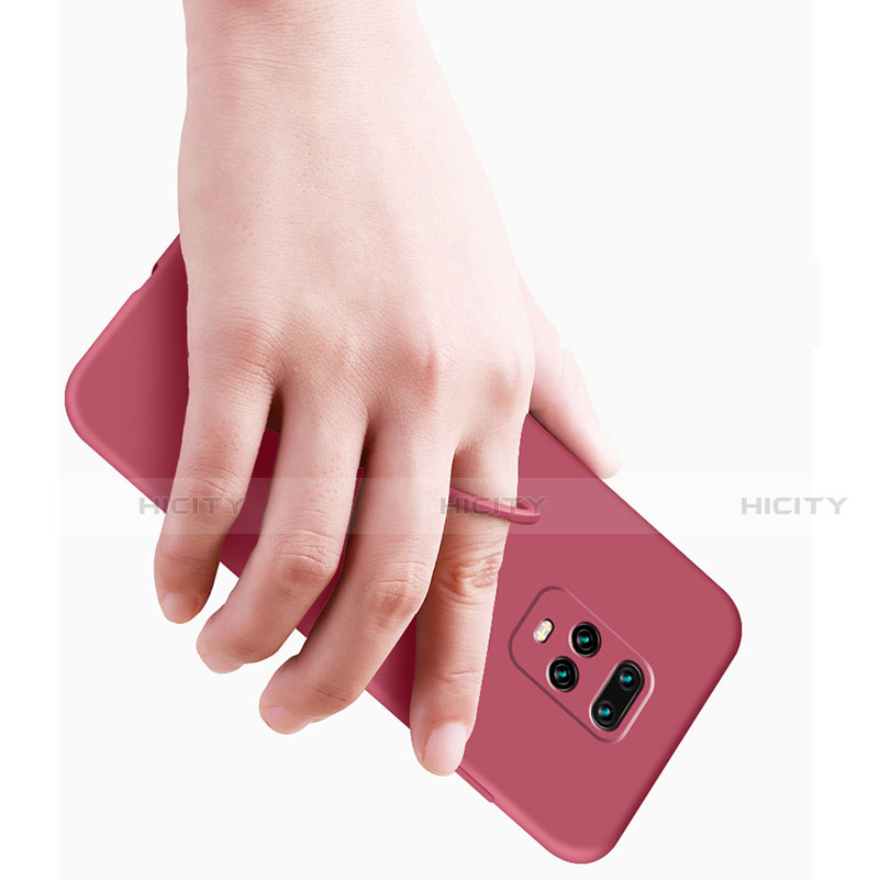 Custodia Silicone Ultra Sottile Morbida Cover con Magnetico Anello Supporto per Xiaomi Redmi 10X 5G