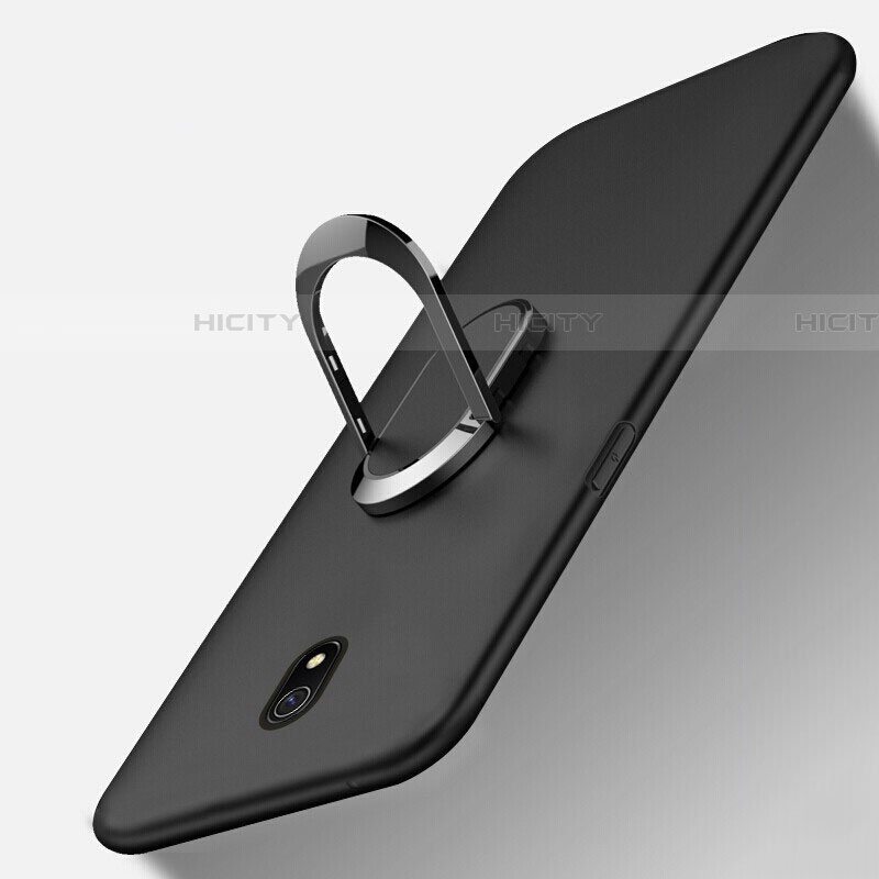 Custodia Silicone Ultra Sottile Morbida Cover con Magnetico Anello Supporto per Xiaomi Redmi 8A