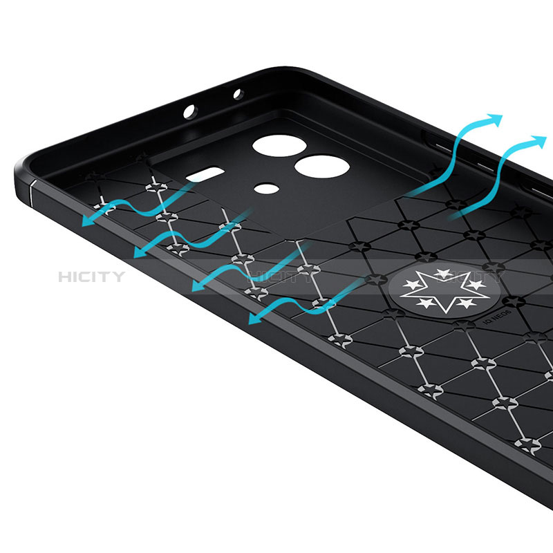 Custodia Silicone Ultra Sottile Morbida Cover con Magnetico Anello Supporto SD1 per Vivo iQOO Neo6 5G