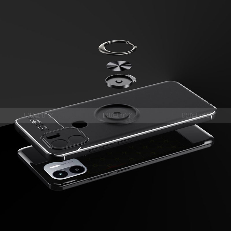 Custodia Silicone Ultra Sottile Morbida Cover con Magnetico Anello Supporto SD1 per Xiaomi Redmi A1 Plus