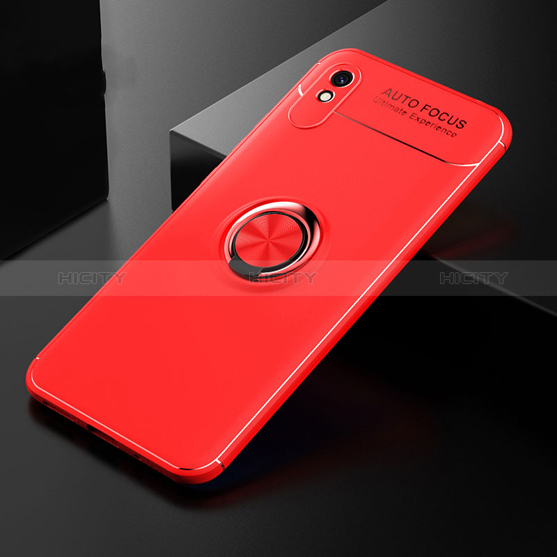Custodia Silicone Ultra Sottile Morbida Cover con Magnetico Anello Supporto SD2 per Xiaomi Redmi 9AT