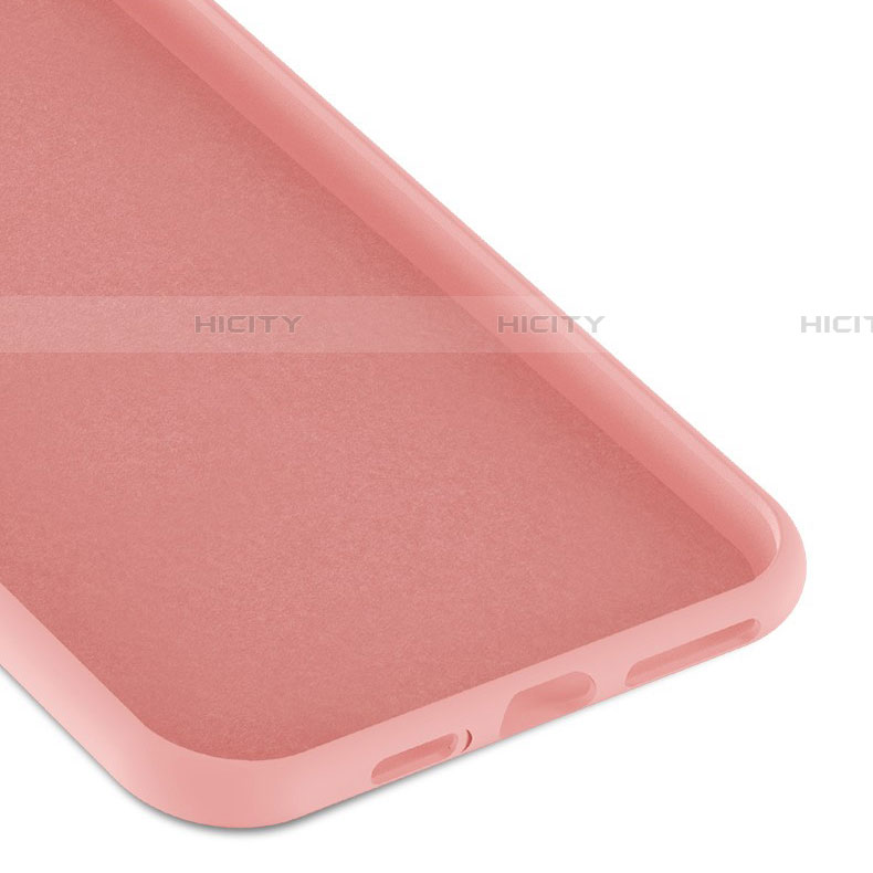 Custodia Silicone Ultra Sottile Morbida Cover con Magnetico Anello Supporto T03 per Apple iPhone 11 Pro Max