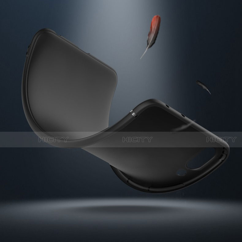 Custodia Silicone Ultra Sottile Morbida Cover con Magnetico Anello Supporto T04 per Huawei P30 Lite XL