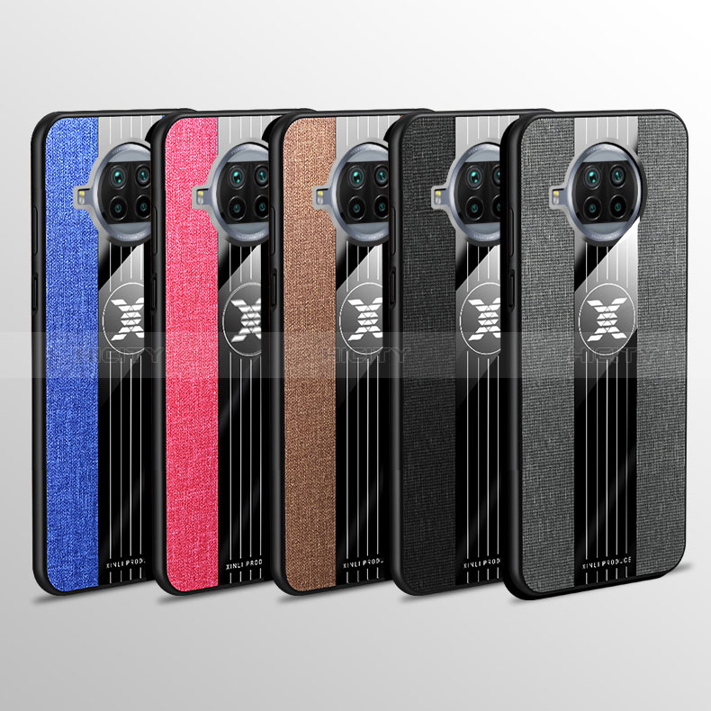 Custodia Silicone Ultra Sottile Morbida Cover con Magnetico Anello Supporto X01L per Xiaomi Mi 10T Lite 5G