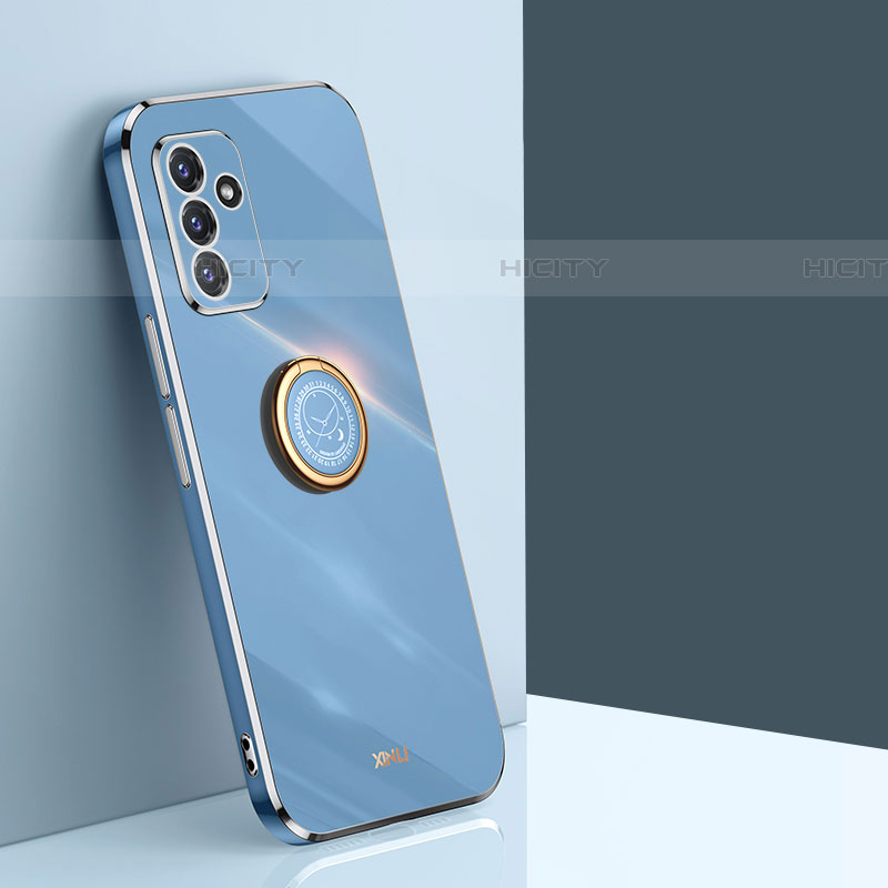 Custodia Silicone Ultra Sottile Morbida Cover con Magnetico Anello Supporto XL1 per Samsung Galaxy A05s