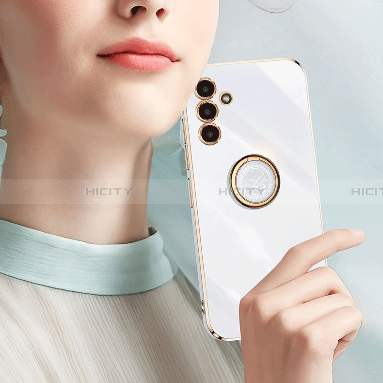 Custodia Silicone Ultra Sottile Morbida Cover con Magnetico Anello Supporto XL1 per Samsung Galaxy A13 5G