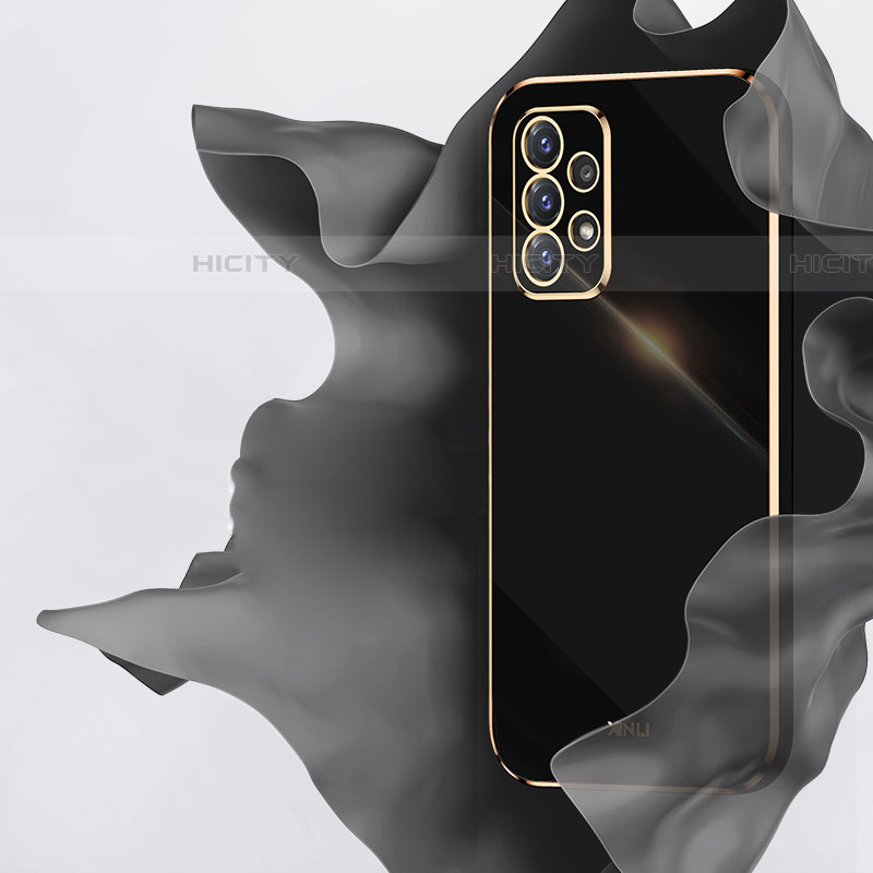 Custodia Silicone Ultra Sottile Morbida Cover con Magnetico Anello Supporto XL1 per Samsung Galaxy A52 5G