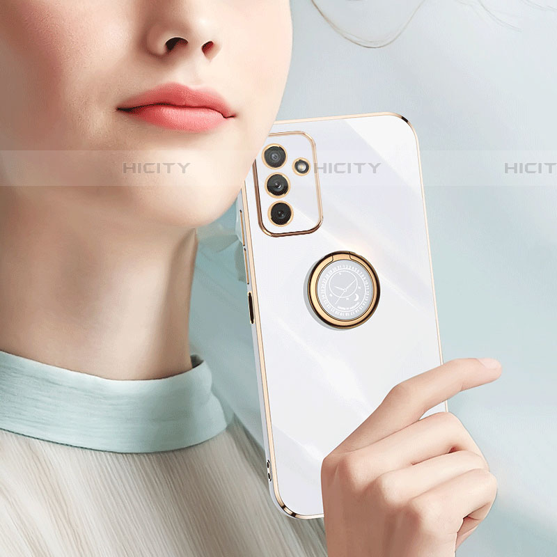 Custodia Silicone Ultra Sottile Morbida Cover con Magnetico Anello Supporto XL1 per Samsung Galaxy F23 5G