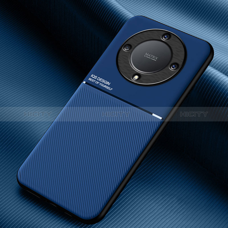 Custodia Silicone Ultra Sottile Morbida Cover con Magnetico per Huawei Honor Magic5 Lite 5G
