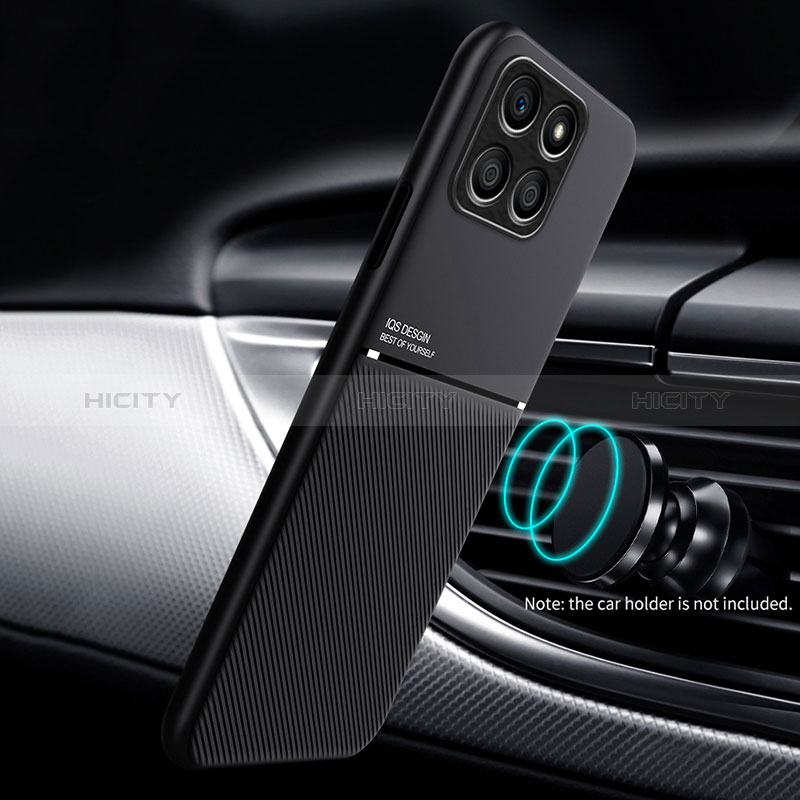 Custodia Silicone Ultra Sottile Morbida Cover con Magnetico per Huawei Honor X6
