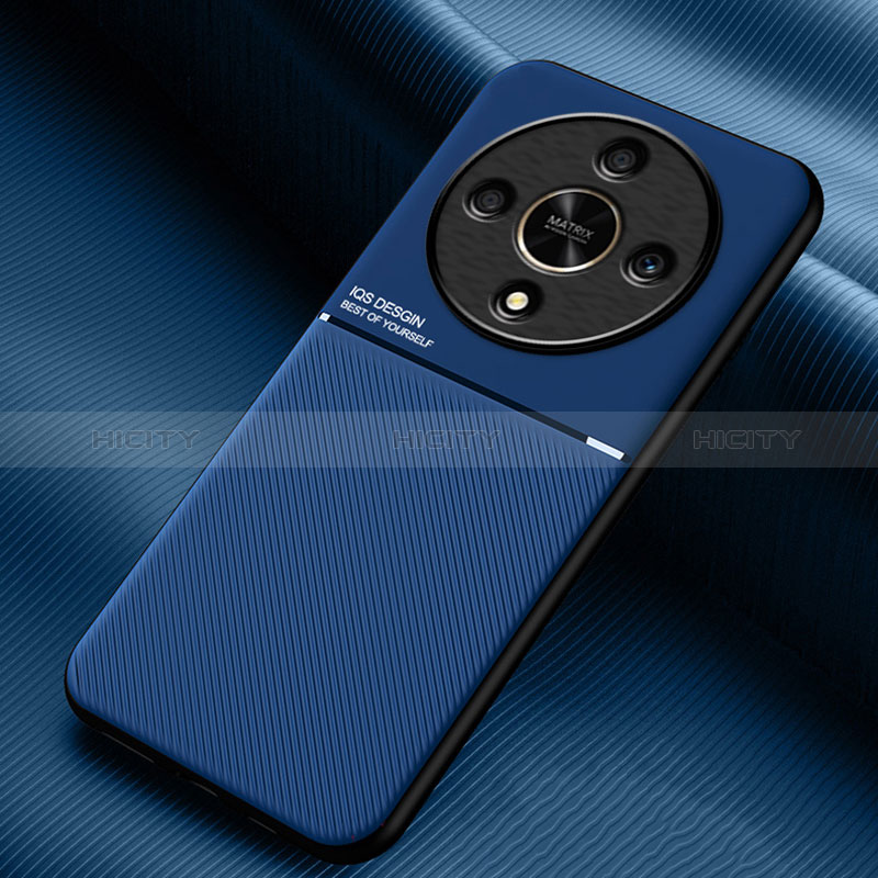 Custodia Silicone Ultra Sottile Morbida Cover con Magnetico per Huawei Honor X9b 5G
