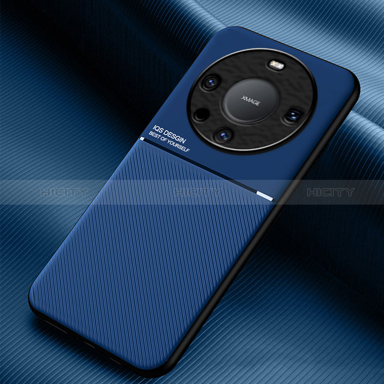 Custodia Silicone Ultra Sottile Morbida Cover con Magnetico per Huawei Mate 60 Pro
