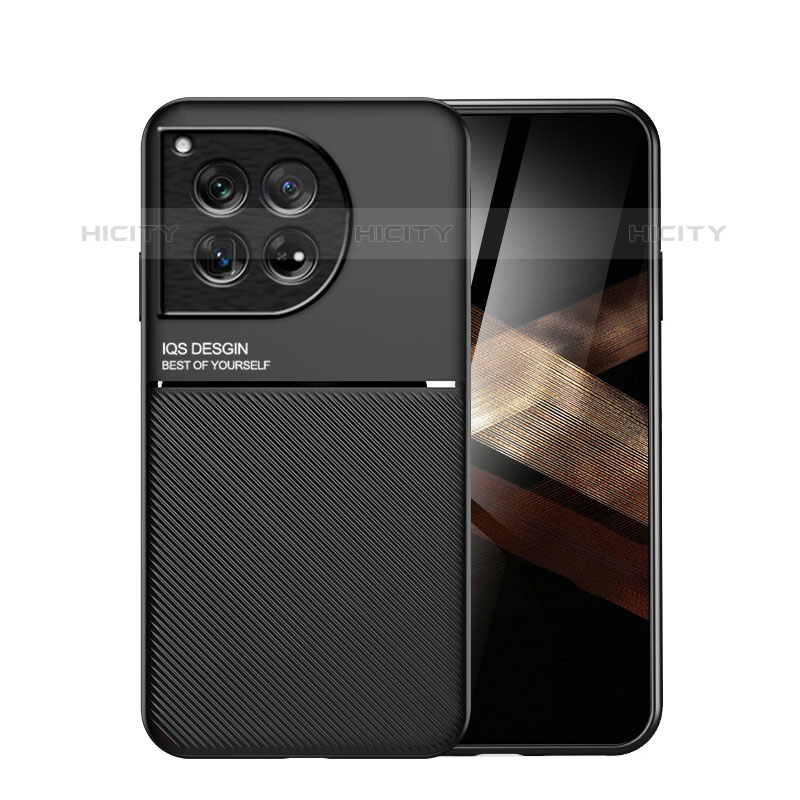 Custodia Silicone Ultra Sottile Morbida Cover con Magnetico per OnePlus 12 5G