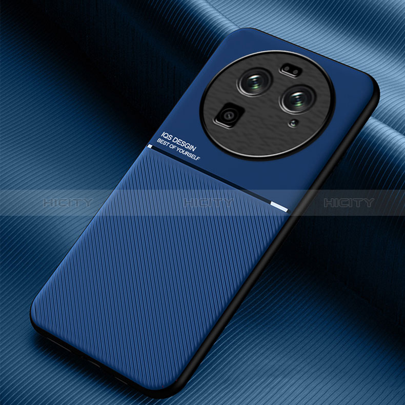 Custodia Silicone Ultra Sottile Morbida Cover con Magnetico per Oppo Find X6 5G