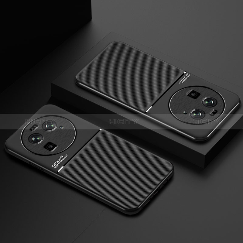 Custodia Silicone Ultra Sottile Morbida Cover con Magnetico per Oppo Find X6 5G