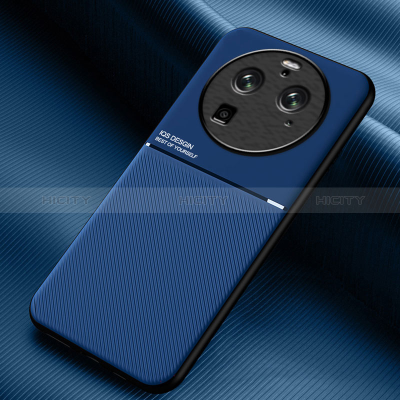 Custodia Silicone Ultra Sottile Morbida Cover con Magnetico per Oppo Find X6 Pro 5G