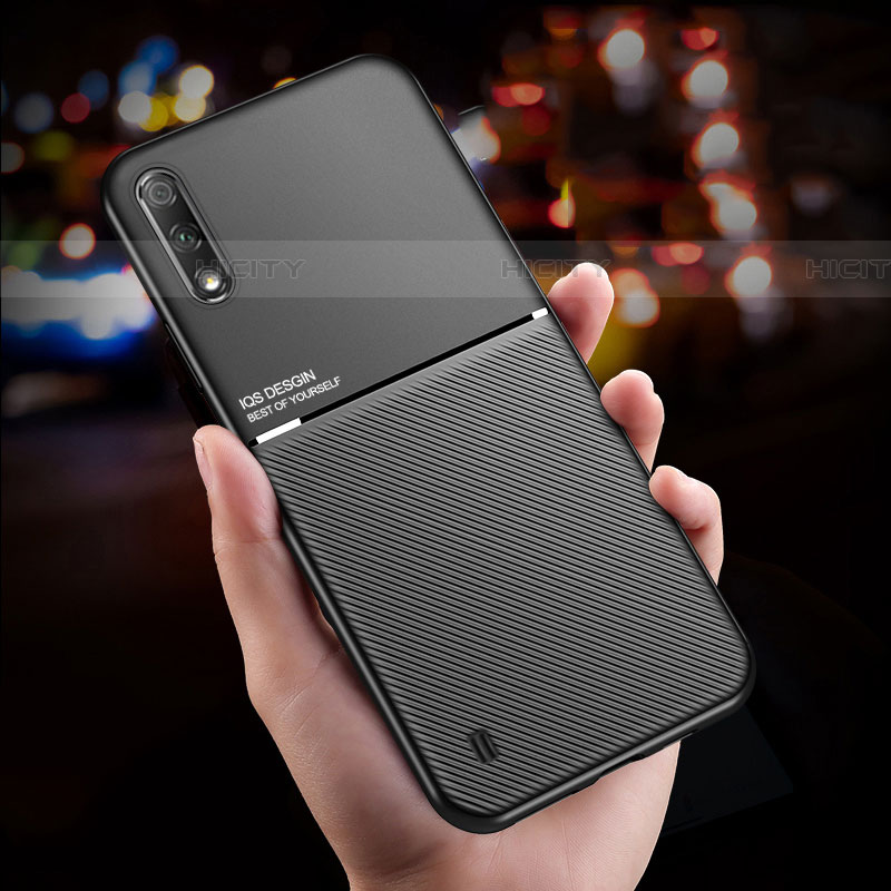 Custodia Silicone Ultra Sottile Morbida Cover con Magnetico per Samsung Galaxy A01 SM-A015