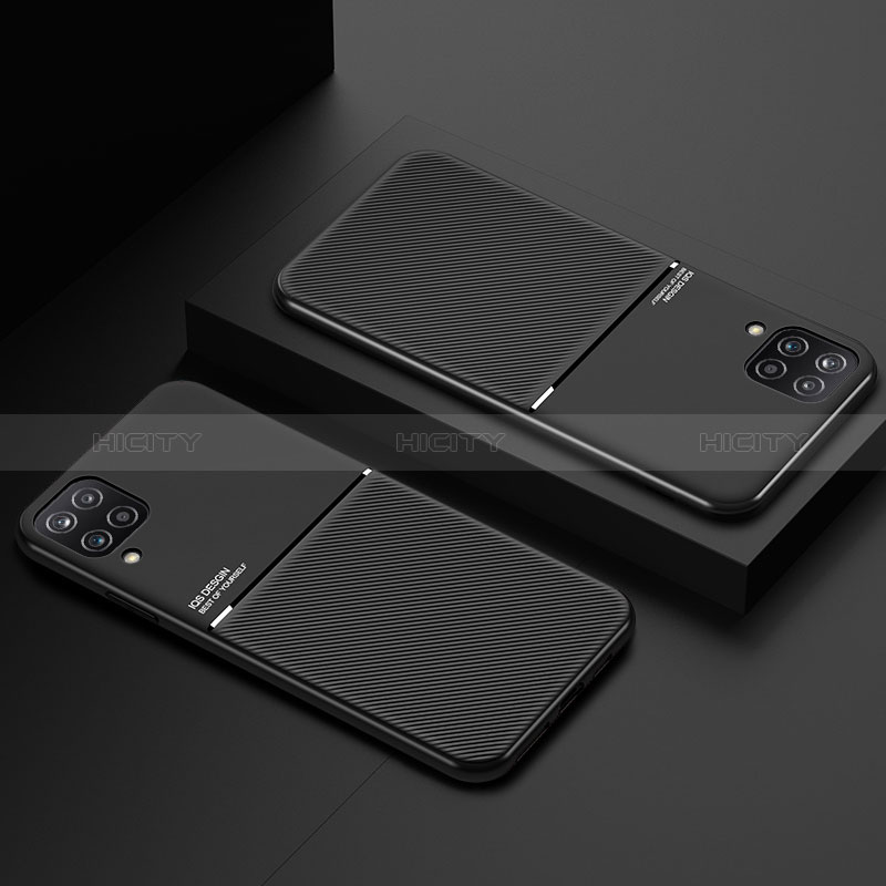 Custodia Silicone Ultra Sottile Morbida Cover con Magnetico per Samsung Galaxy A12