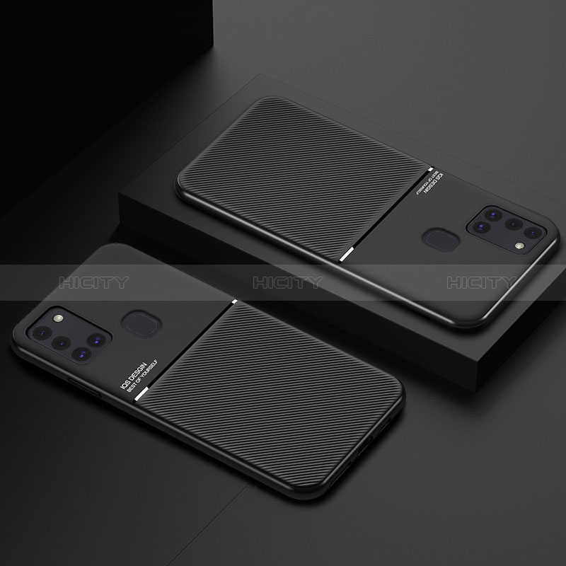 Custodia Silicone Ultra Sottile Morbida Cover con Magnetico per Samsung Galaxy A21s