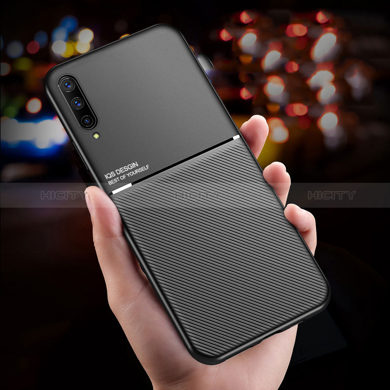 Custodia Silicone Ultra Sottile Morbida Cover con Magnetico per Samsung Galaxy A70