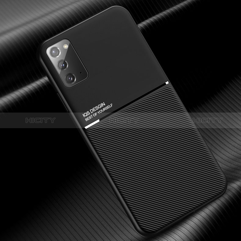 Custodia Silicone Ultra Sottile Morbida Cover con Magnetico per Samsung Galaxy Note 20 5G