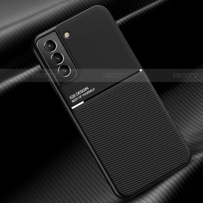 Custodia Silicone Ultra Sottile Morbida Cover con Magnetico per Samsung Galaxy S21 5G
