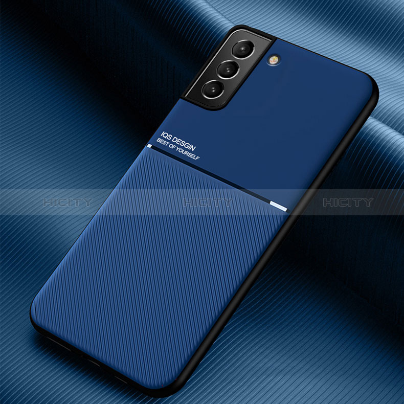 Custodia Silicone Ultra Sottile Morbida Cover con Magnetico per Samsung Galaxy S24 Plus 5G Blu