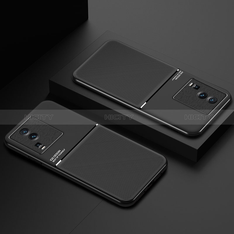 Custodia Silicone Ultra Sottile Morbida Cover con Magnetico per Vivo iQOO Neo7 5G