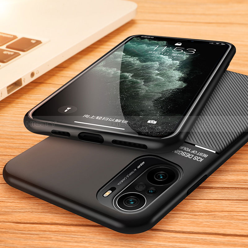 Custodia Silicone Ultra Sottile Morbida Cover con Magnetico per Xiaomi Mi 11i 5G