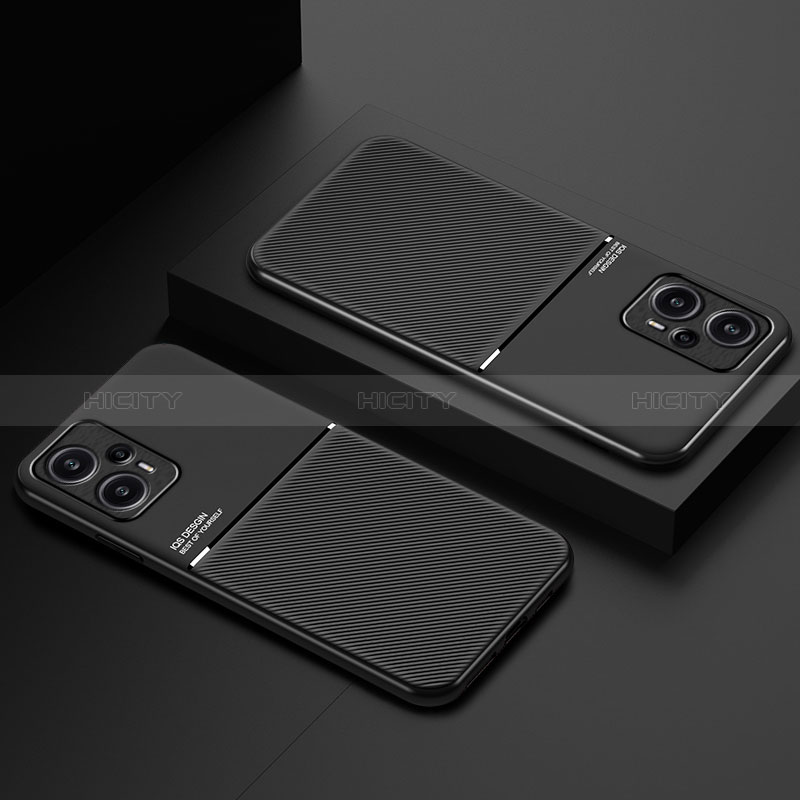 Custodia Silicone Ultra Sottile Morbida Cover con Magnetico per Xiaomi Poco F5 5G