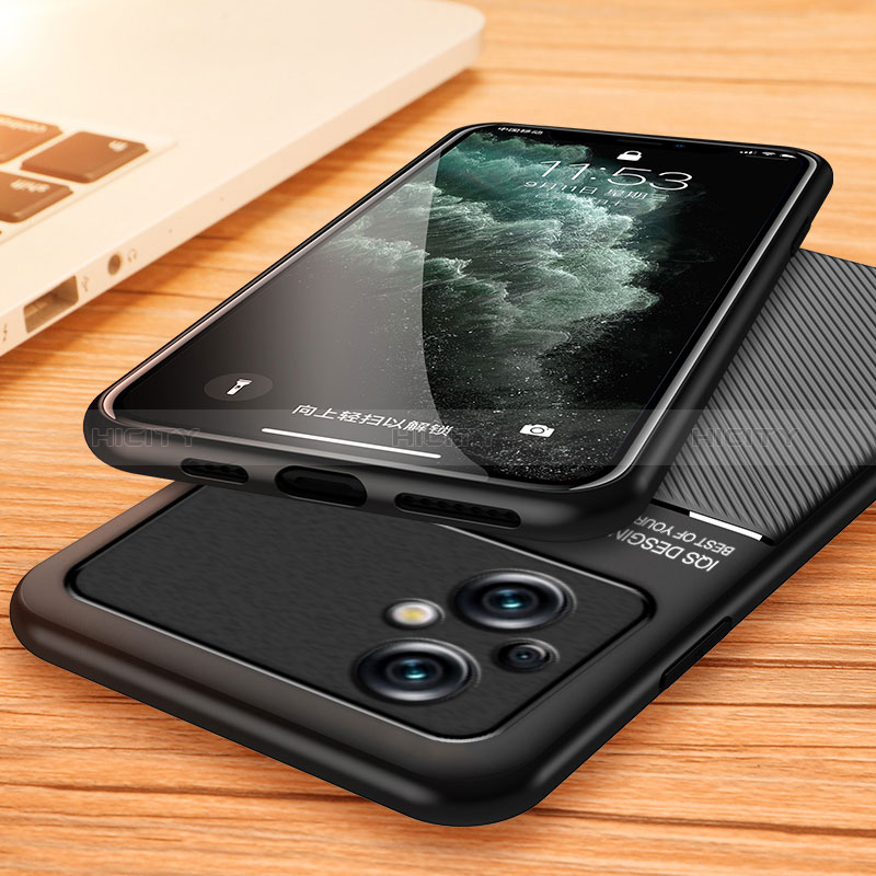 Custodia Silicone Ultra Sottile Morbida Cover con Magnetico per Xiaomi Poco M5 4G