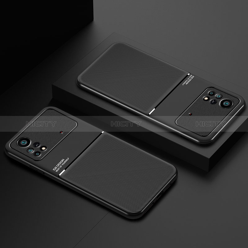 Custodia Silicone Ultra Sottile Morbida Cover con Magnetico per Xiaomi Poco X4 Pro 5G