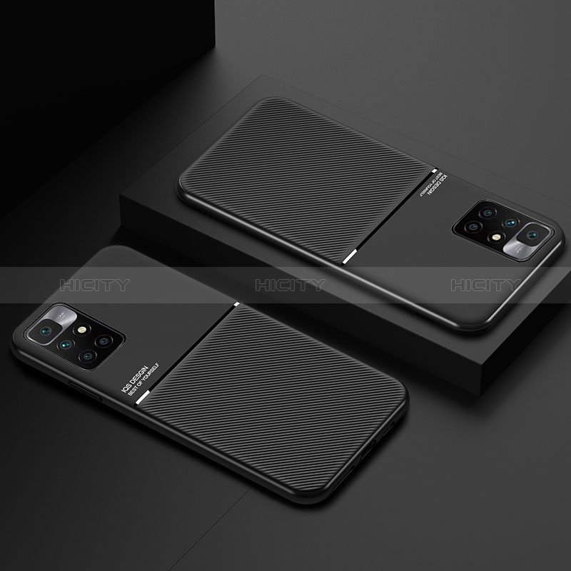 Custodia Silicone Ultra Sottile Morbida Cover con Magnetico per Xiaomi Redmi 10 (2022)