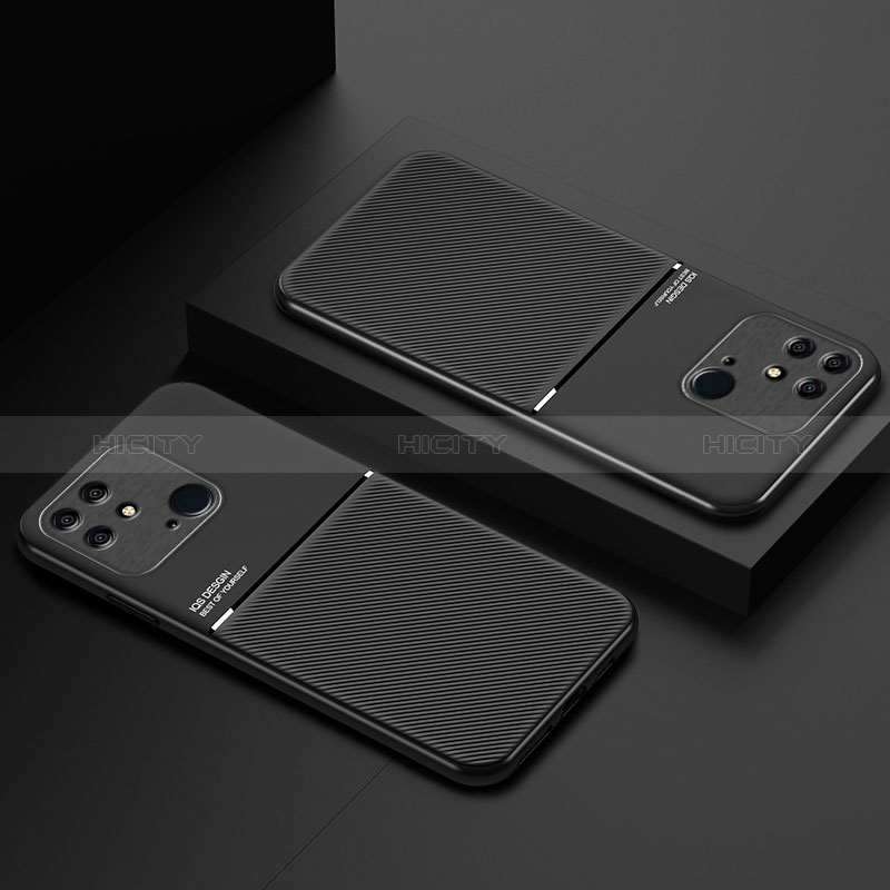 Custodia Silicone Ultra Sottile Morbida Cover con Magnetico per Xiaomi Redmi 10 Power