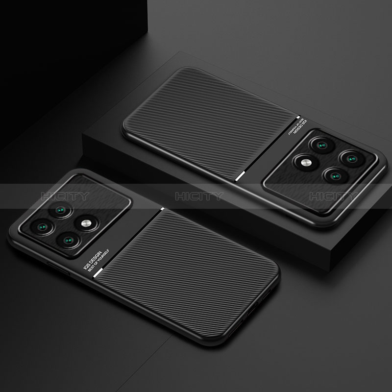 Custodia Silicone Ultra Sottile Morbida Cover con Magnetico per Xiaomi Redmi K70E 5G