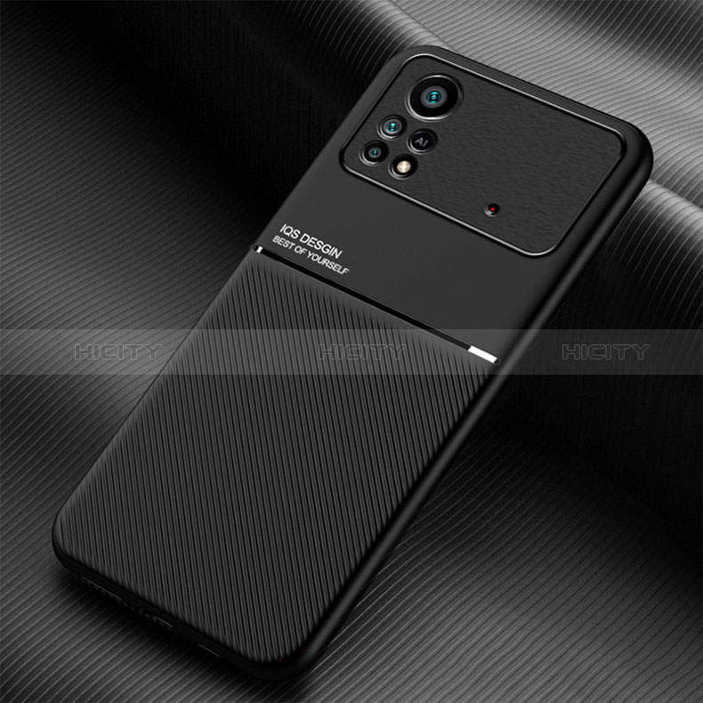 Custodia Silicone Ultra Sottile Morbida Cover con Magnetico per Xiaomi Redmi Note 11E Pro 5G