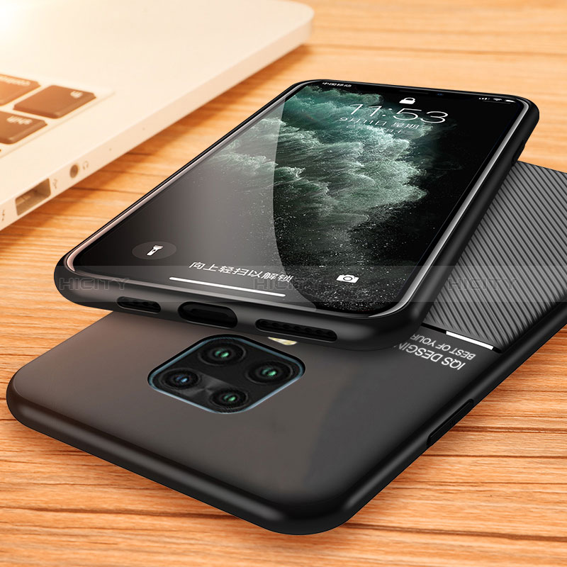 Custodia Silicone Ultra Sottile Morbida Cover con Magnetico per Xiaomi Redmi Note 9S