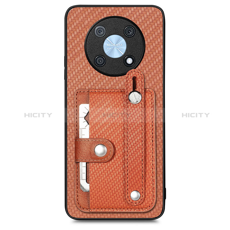 Custodia Silicone Ultra Sottile Morbida Cover con Magnetico S01D per Huawei Nova Y90