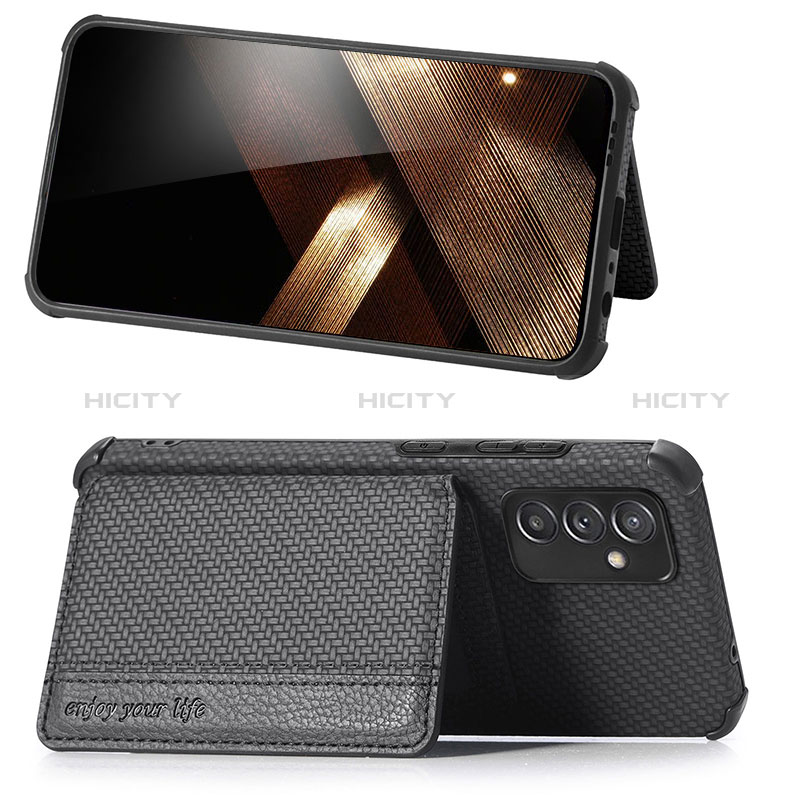 Custodia Silicone Ultra Sottile Morbida Cover con Magnetico S01D per Samsung Galaxy A15 5G