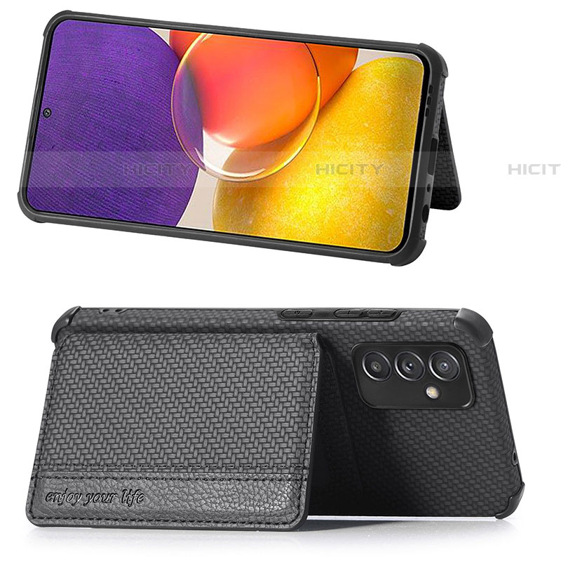 Custodia Silicone Ultra Sottile Morbida Cover con Magnetico S01D per Samsung Galaxy A25 5G