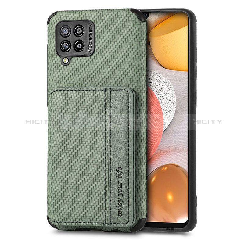 Custodia Silicone Ultra Sottile Morbida Cover con Magnetico S01D per Samsung Galaxy A42 5G