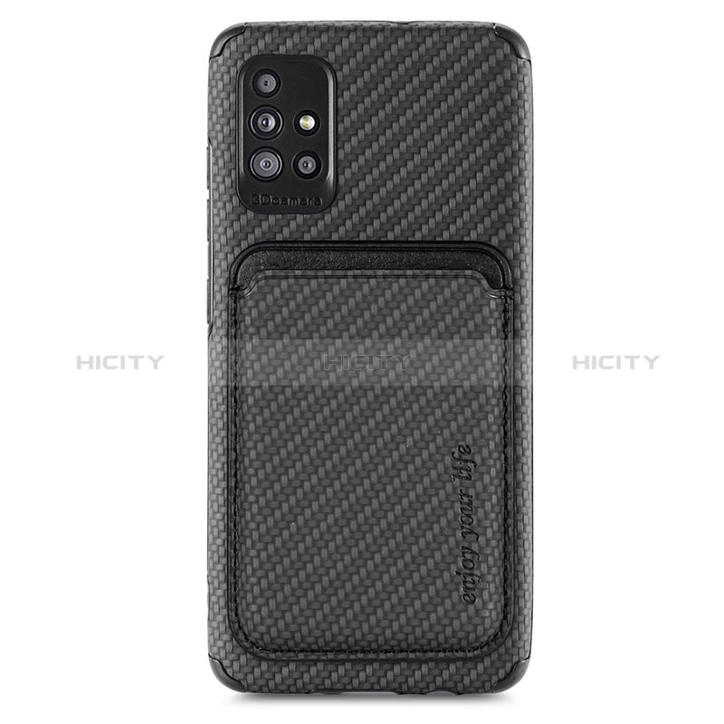 Custodia Silicone Ultra Sottile Morbida Cover con Magnetico S01D per Samsung Galaxy A71 5G