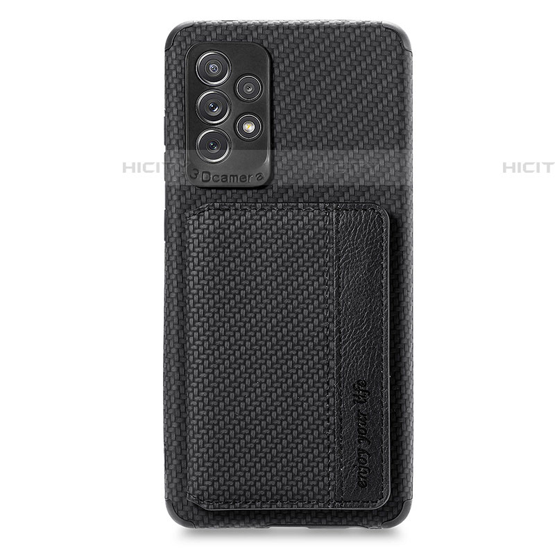 Custodia Silicone Ultra Sottile Morbida Cover con Magnetico S01D per Samsung Galaxy A72 5G