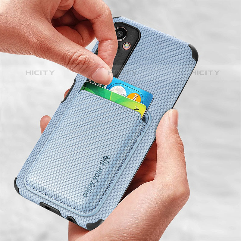 Custodia Silicone Ultra Sottile Morbida Cover con Magnetico S01D per Samsung Galaxy M13 5G