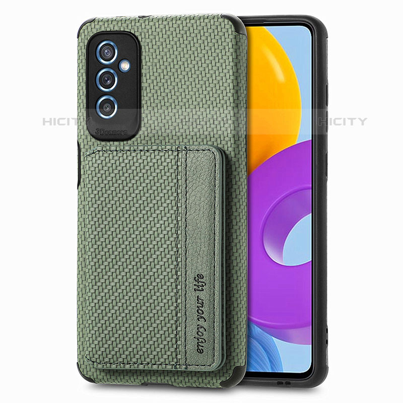 Custodia Silicone Ultra Sottile Morbida Cover con Magnetico S01D per Samsung Galaxy M52 5G