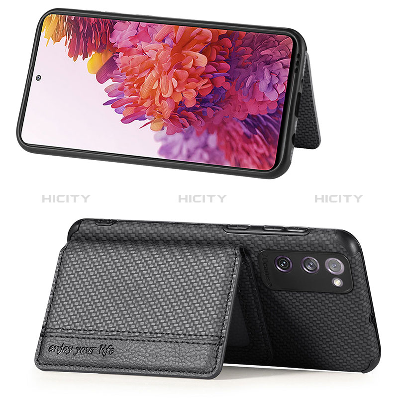 Custodia Silicone Ultra Sottile Morbida Cover con Magnetico S01D per Samsung Galaxy S20 Lite 5G