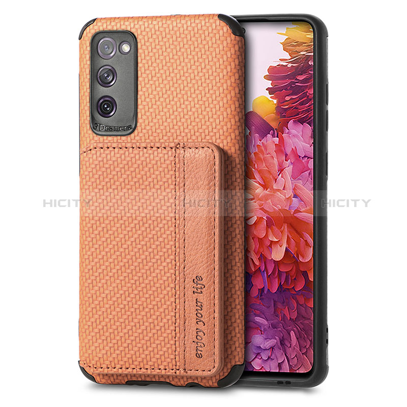 Custodia Silicone Ultra Sottile Morbida Cover con Magnetico S01D per Samsung Galaxy S20 Lite 5G