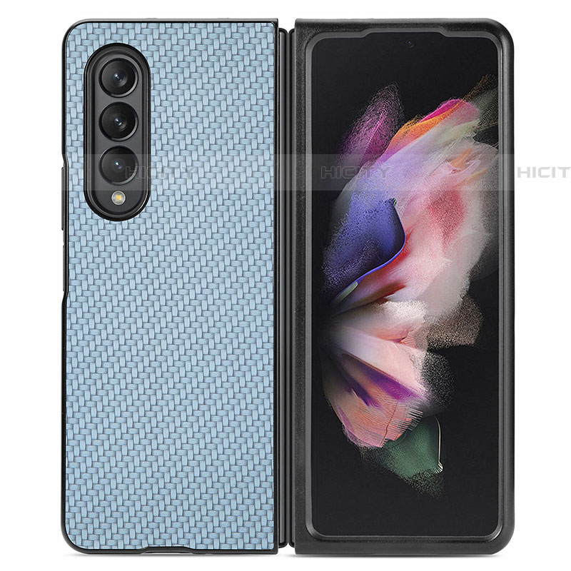 Custodia Silicone Ultra Sottile Morbida Cover con Magnetico S01D per Samsung Galaxy Z Fold4 5G