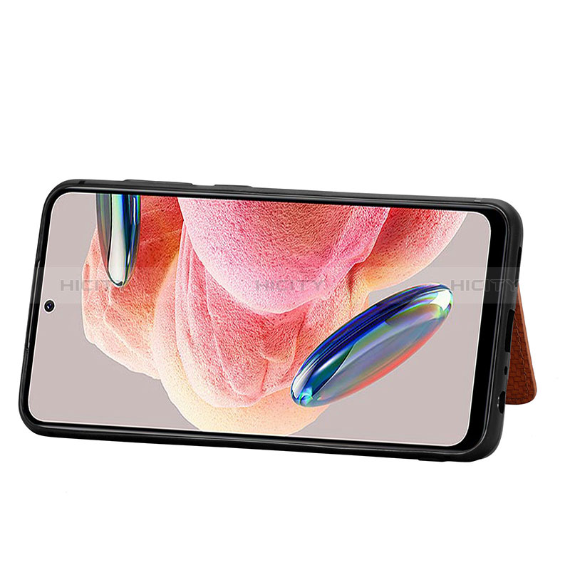 Custodia Silicone Ultra Sottile Morbida Cover con Magnetico S01D per Xiaomi Redmi Note 12 4G