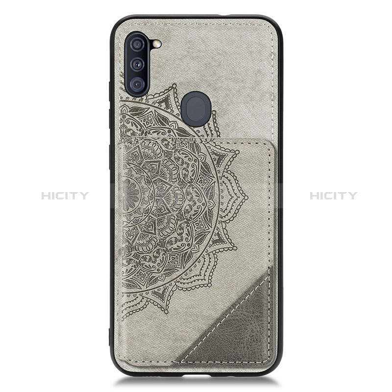 Custodia Silicone Ultra Sottile Morbida Cover con Magnetico S02D per Samsung Galaxy A11